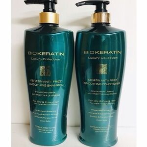 Luxury Collection Anti-Frizz Shampoo and Conditioner - Teal